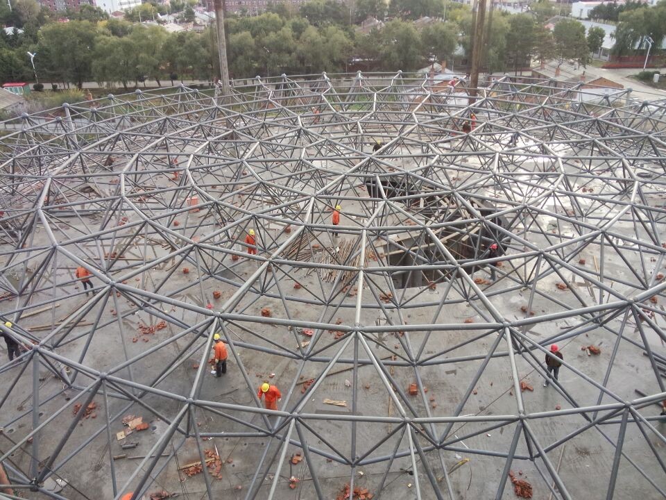 灵武全民健身中心网架